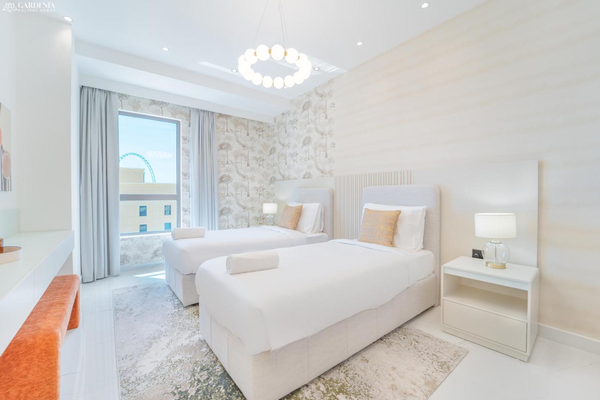 Jbr Amwaj 4 , Upgraded Sea And Ain Dubai Views, 2M Walk To Beach By Gardenia Suitse Exterior foto