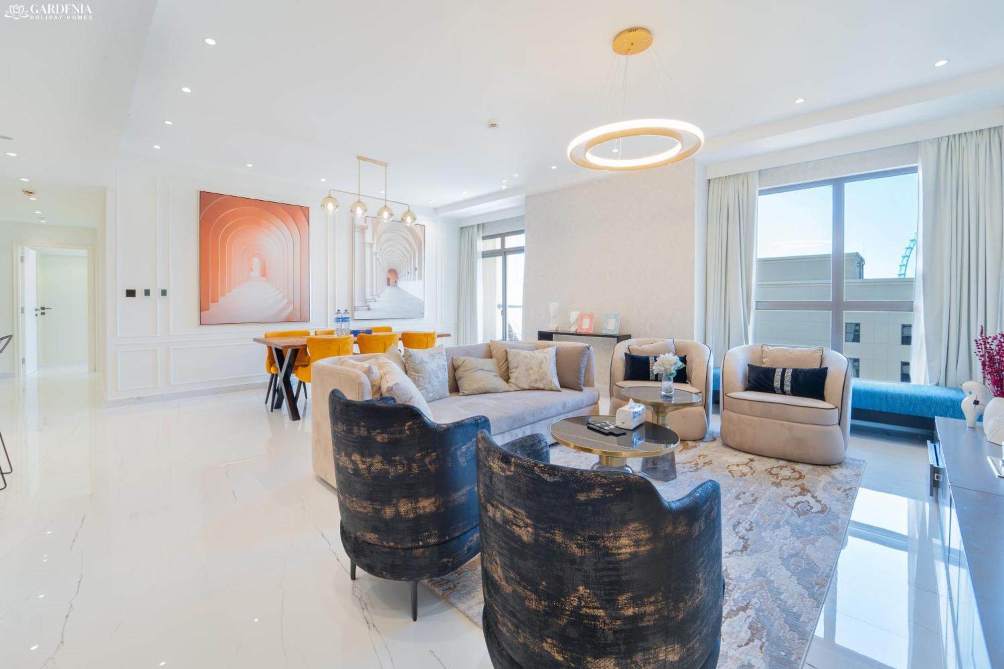 Jbr Amwaj 4 , Upgraded Sea And Ain Dubai Views, 2M Walk To Beach By Gardenia Suitse Exterior foto