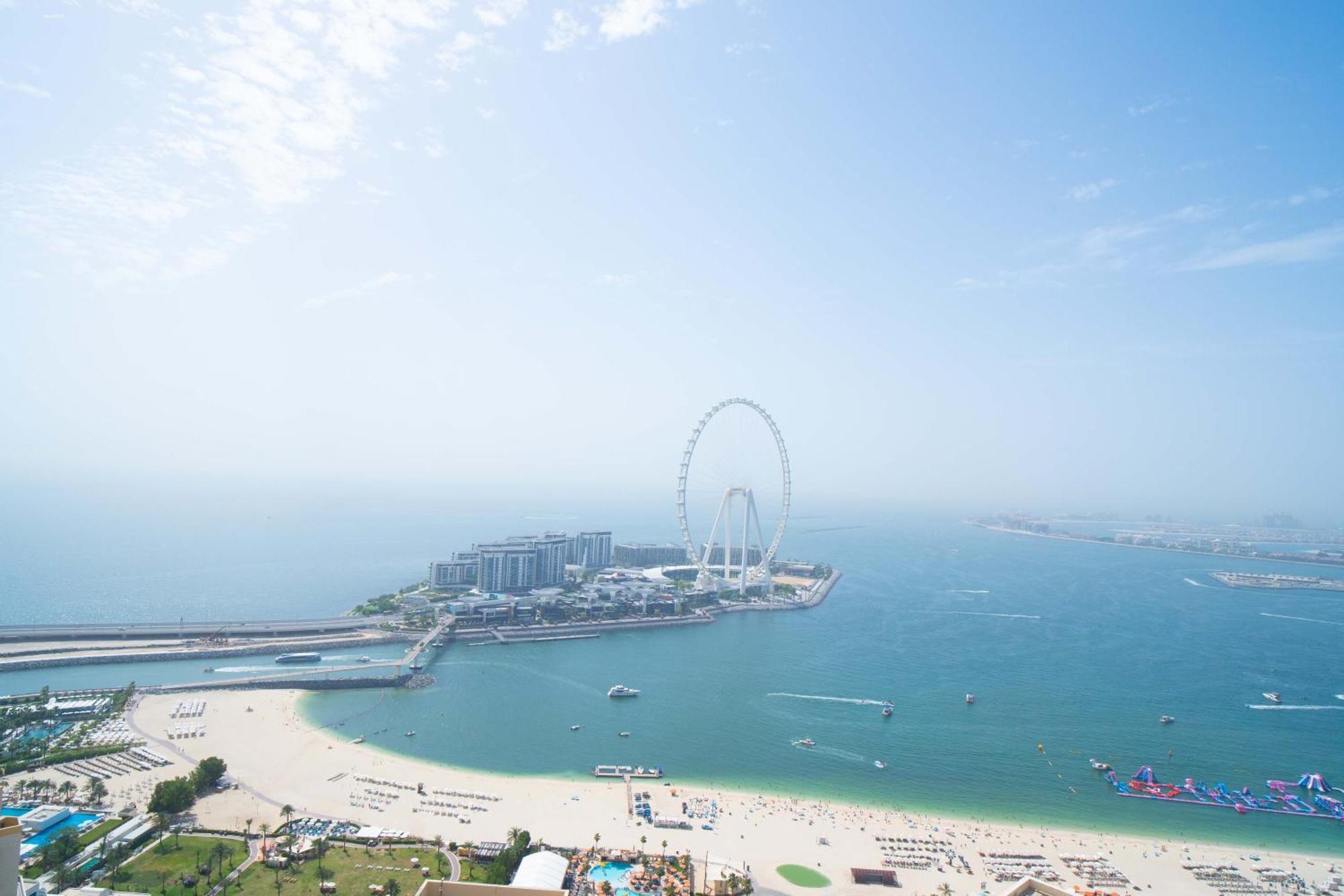 Jbr Amwaj 4 , Upgraded Sea And Ain Dubai Views, 2M Walk To Beach By Gardenia Suitse Exterior foto