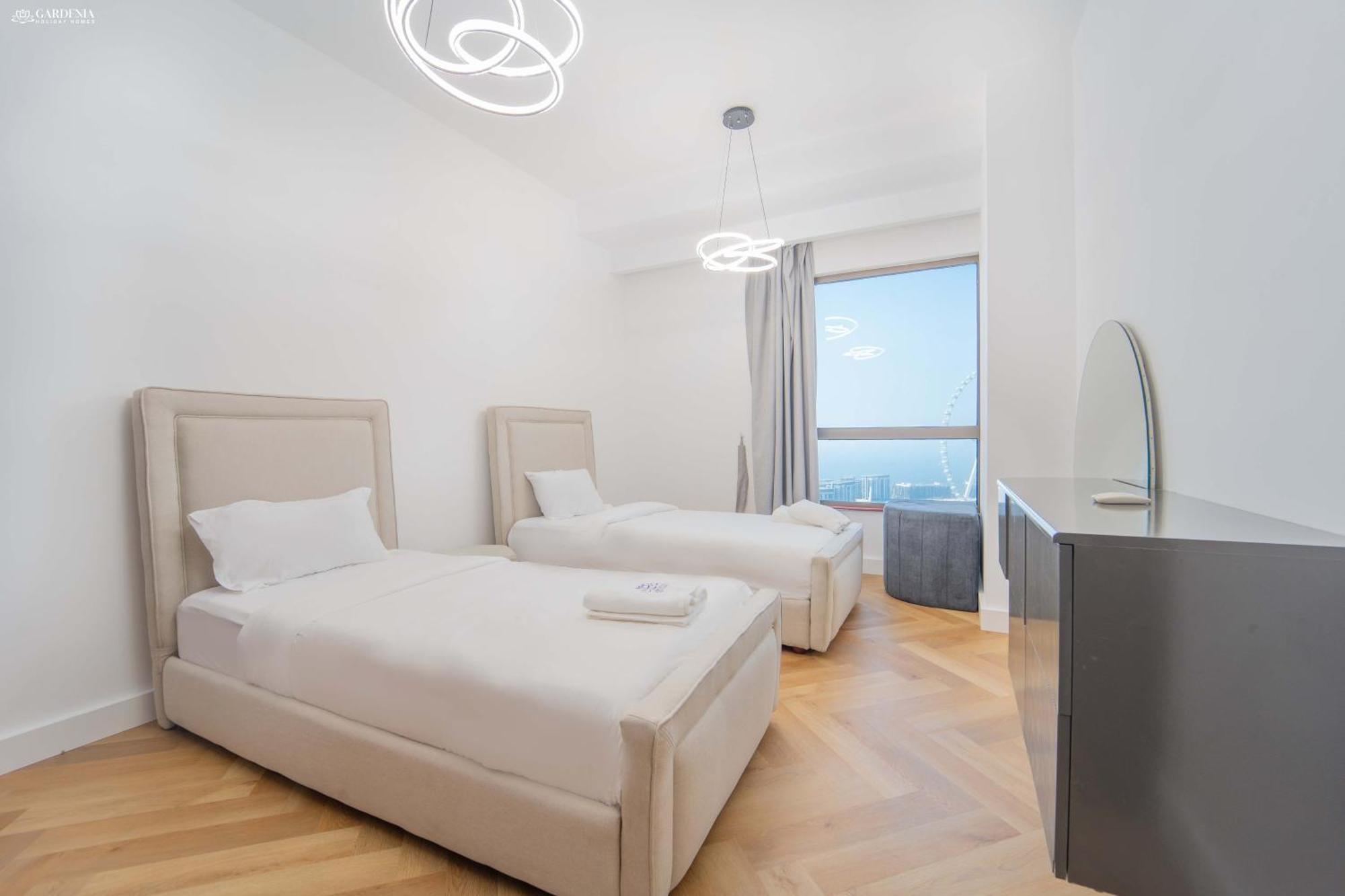Jbr Amwaj 4 , Upgraded Sea And Ain Dubai Views, 2M Walk To Beach By Gardenia Suitse Exterior foto